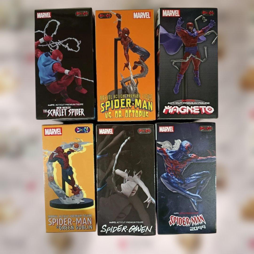 スパイダーマン フィギュアセット 6体セット（訳あり）