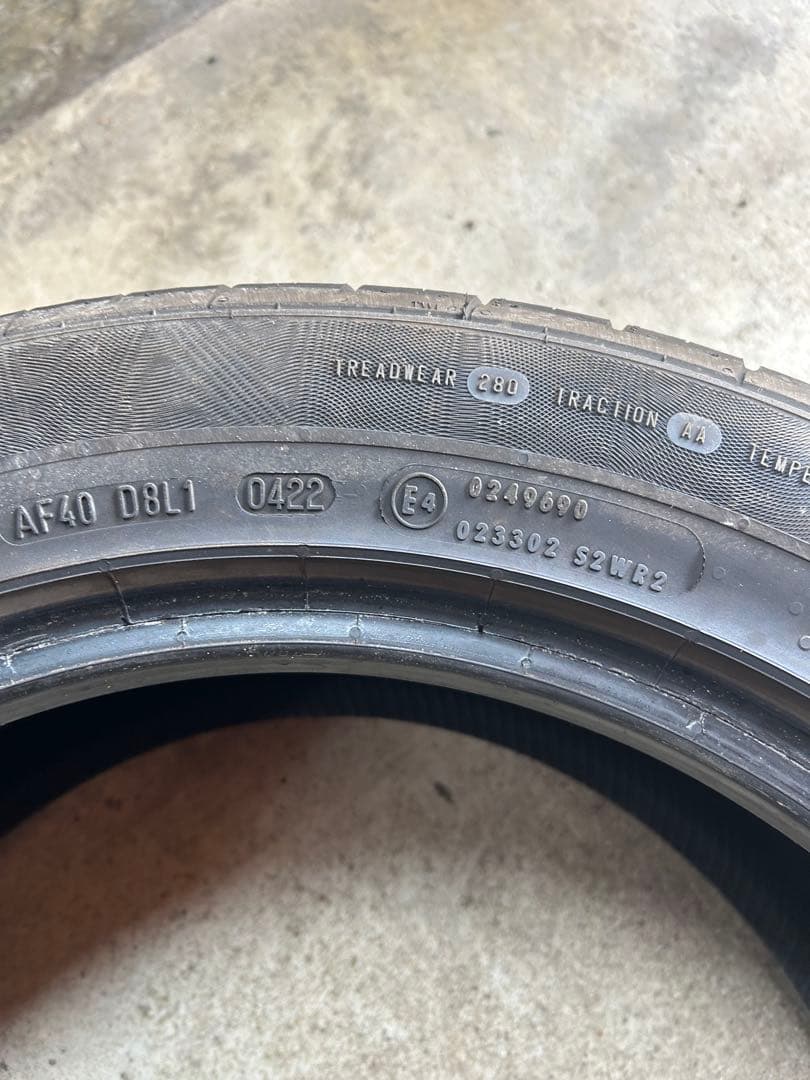 225/50R17コンチネンタル4本セット　レヴォーグ、ゴルフなど ①