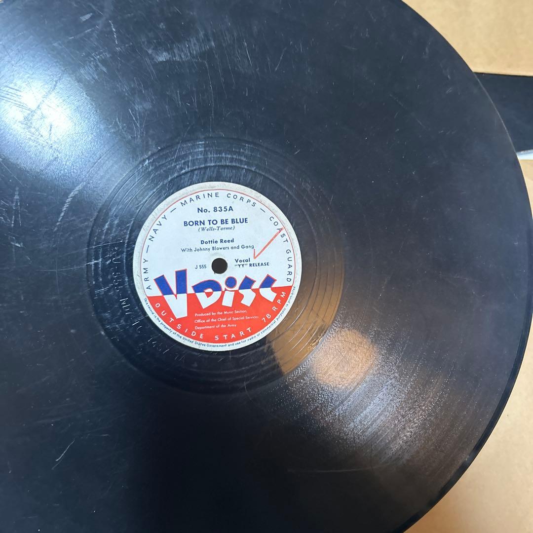 ジャズのV-Disc 5枚セット！SPレコード、SP盤、戦時中