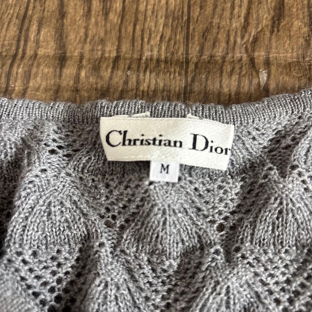 Christian Dior カーディガン グレー