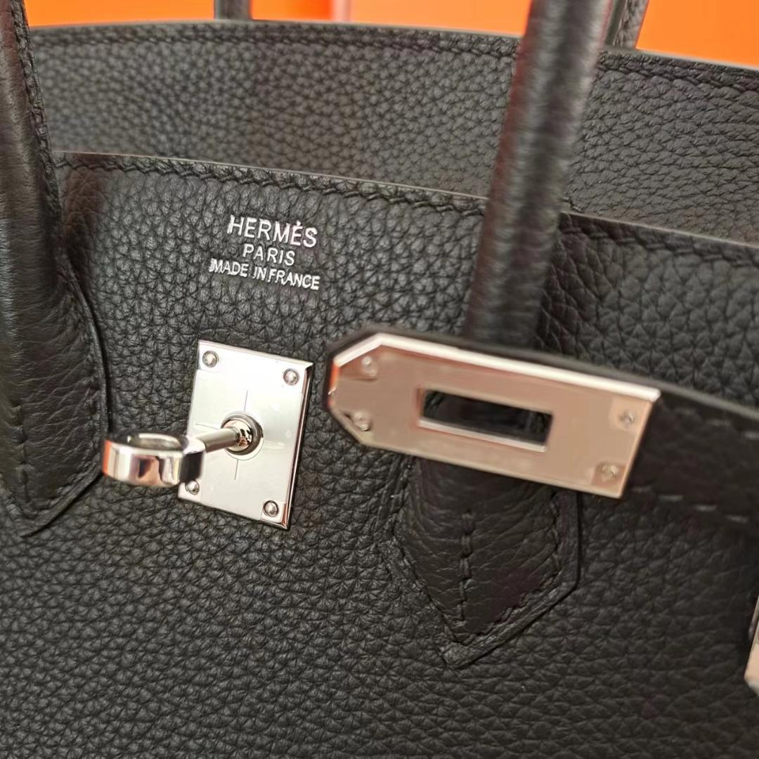 HERMES バーキン25 シルバー金具