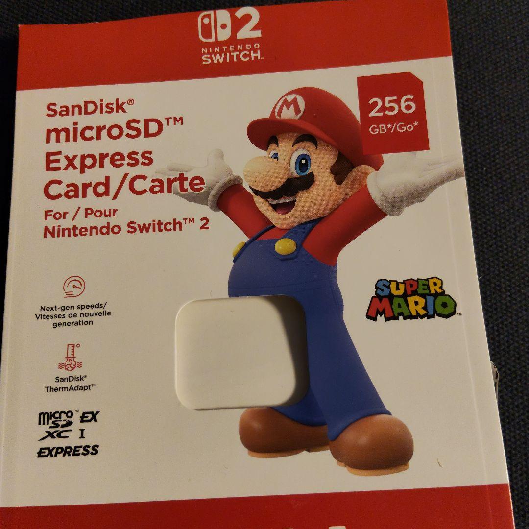 Nintendo Switch 2 日本語専用 microSDカード