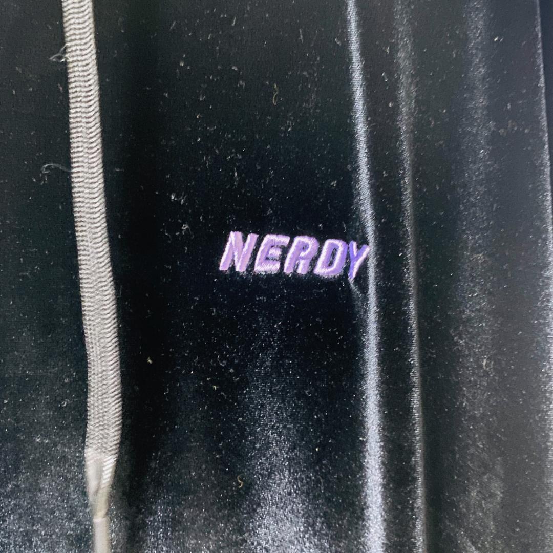 未使用級 ノルディ NERDY ベロア L トラックジャケット
