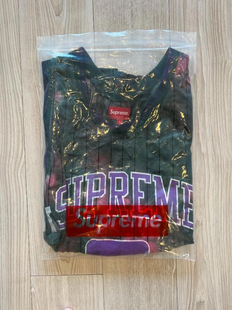 新品 Supreme Dyed Basketball Jersey Lサイズ