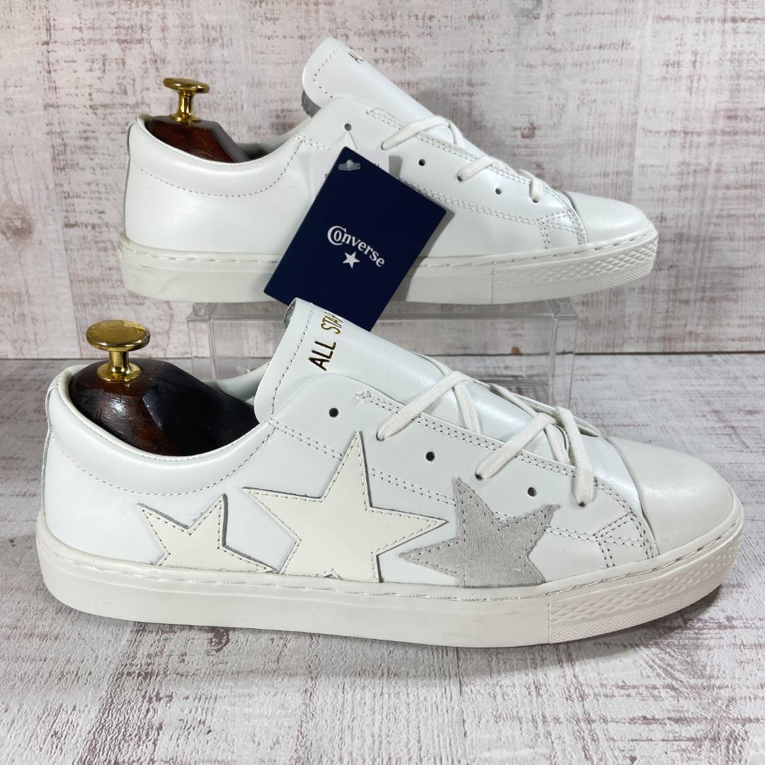 【タグ付き】converse ALL STAR ホワイト スニーカー25.5cm