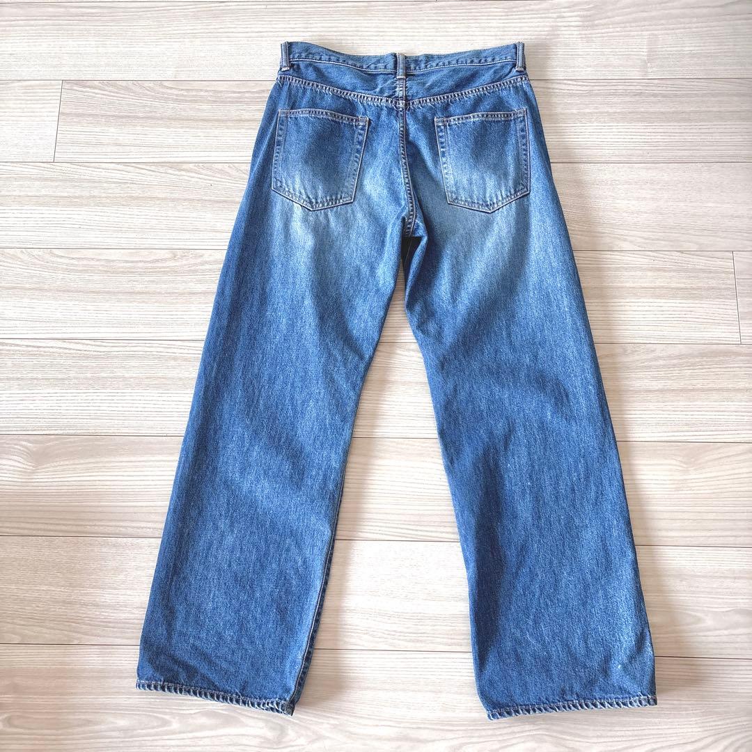 FRAMeWORK フレームワーク ストレートデニムパンツ 40 ブルー