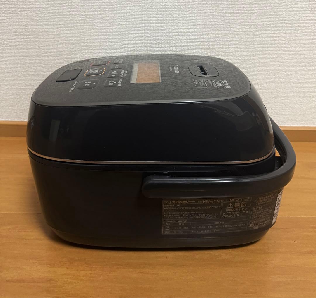 心*ん様 象印 NW-JE10 圧力炊飯器 黒2021年製　動作保証