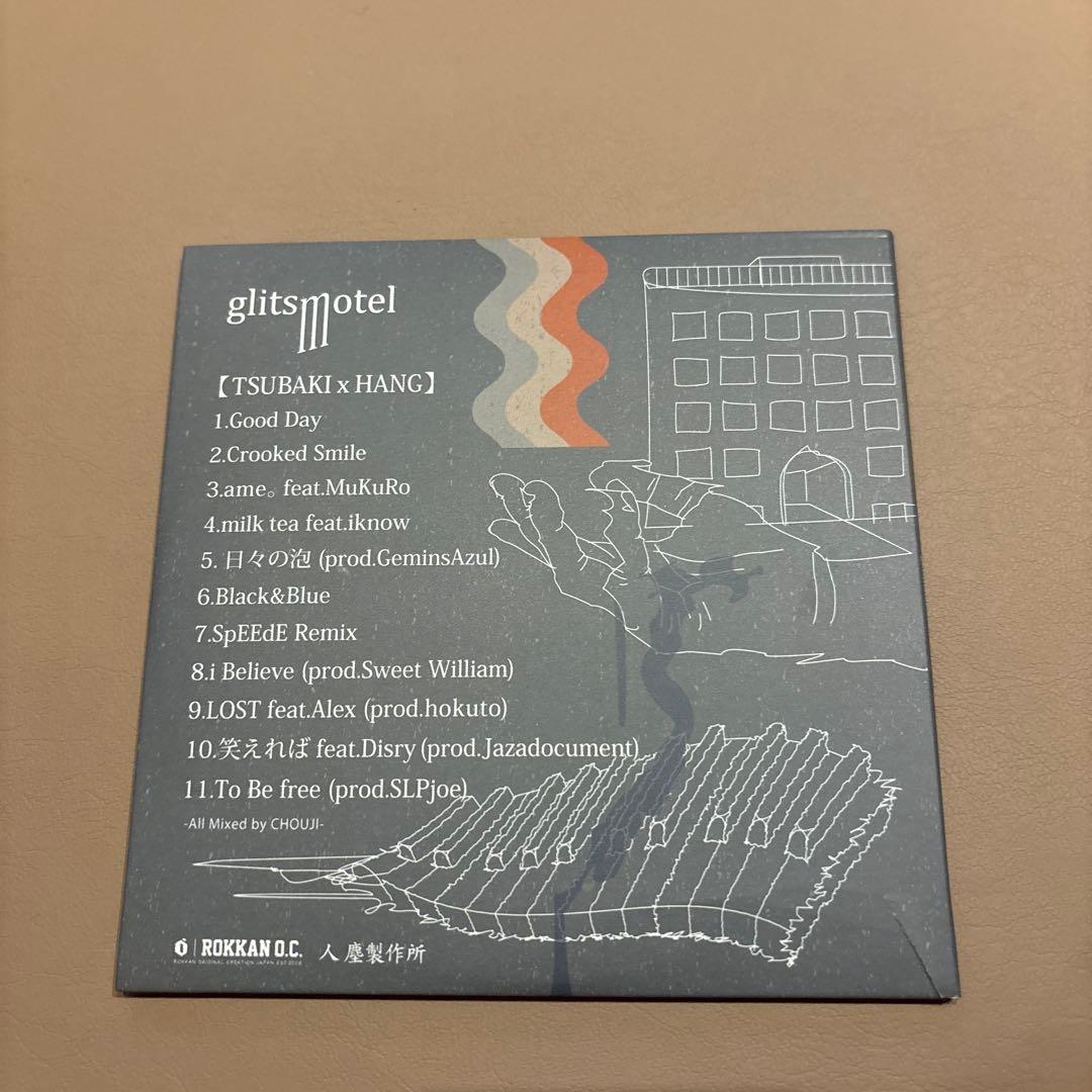 glitsmotel TSUBAKI x HANG CD 唾奇