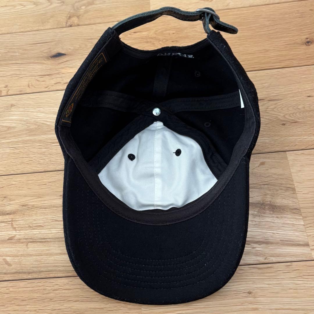 Supreme Lolo Piana Wool S Logo 6-Panel 黒