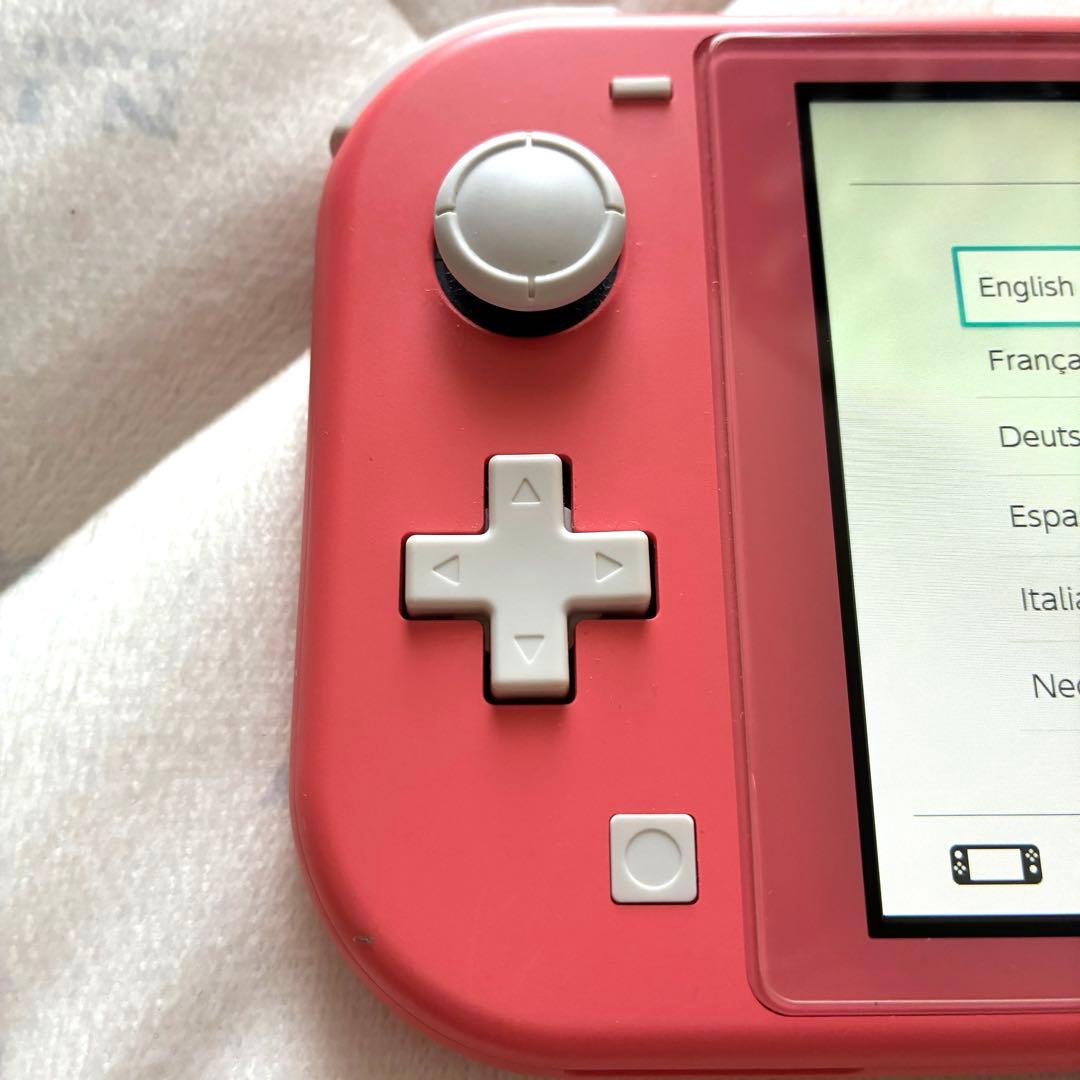 Nintendo Switch Lite ピンク 本体　SDカード　充電器有