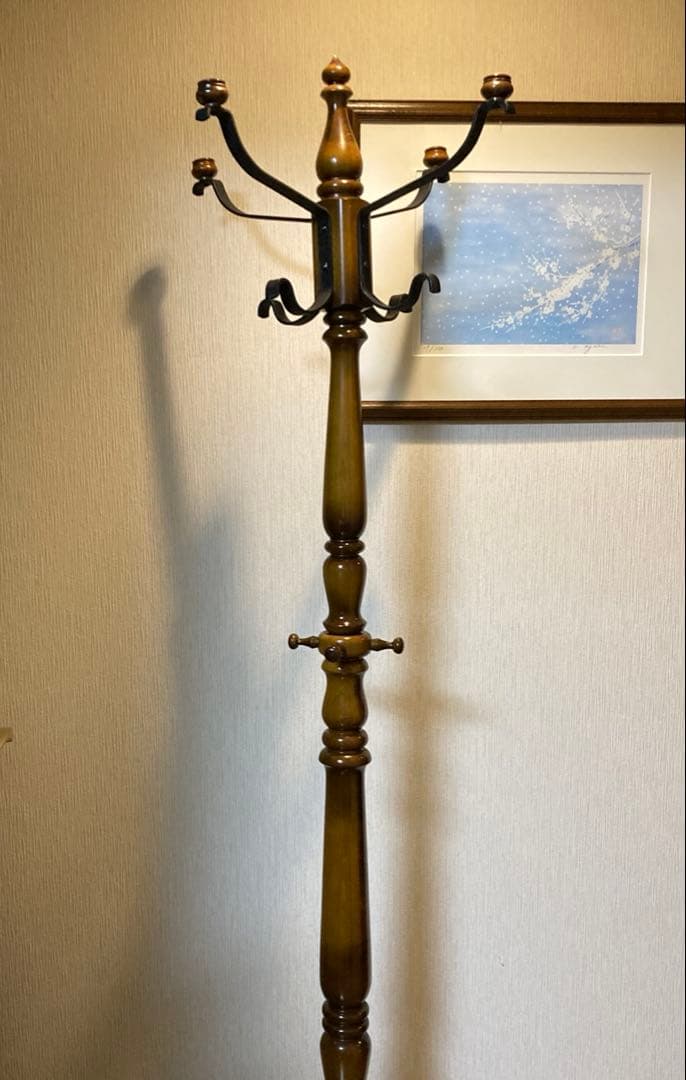 カリモク家具　コートラック　ハンガーラック