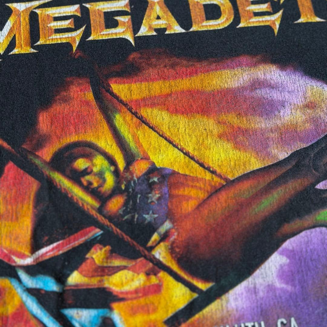古着00's MEGADETH 】アメリカンツアーバンドTシャツ
