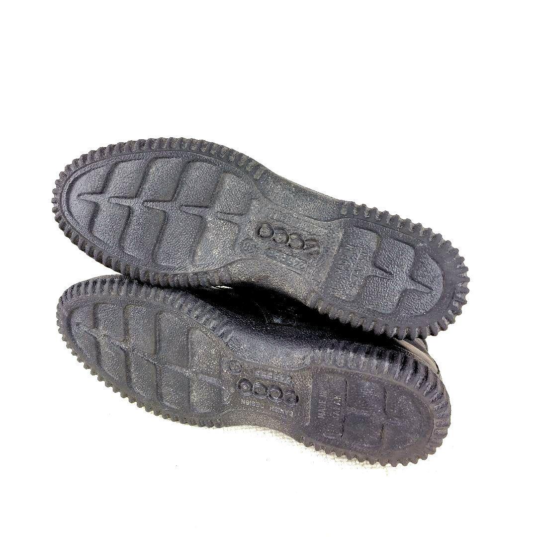 美品★ ecco Danish Design SOFT ハイカット レースアップ