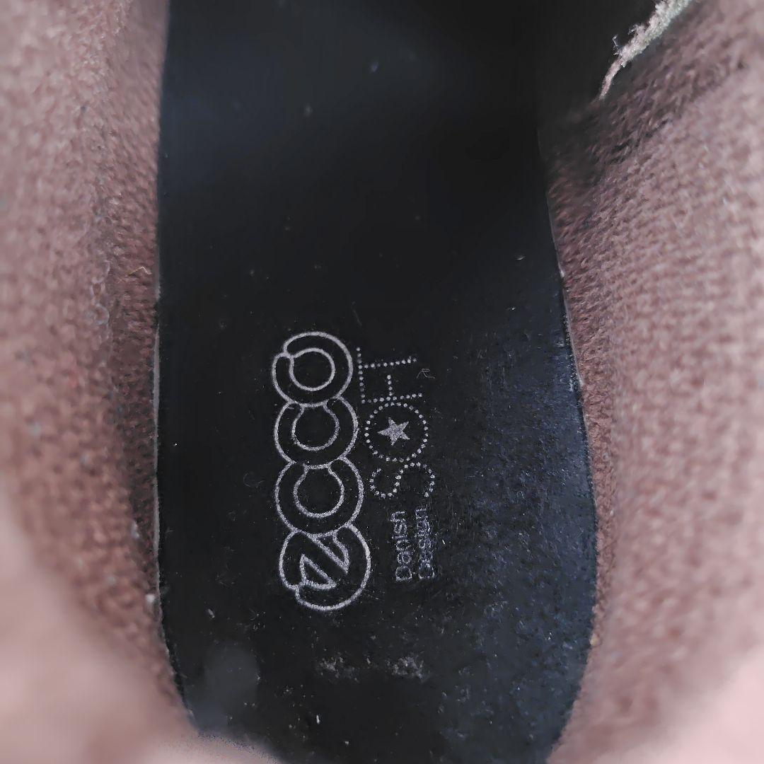 美品★ ecco Danish Design SOFT ハイカット レースアップ