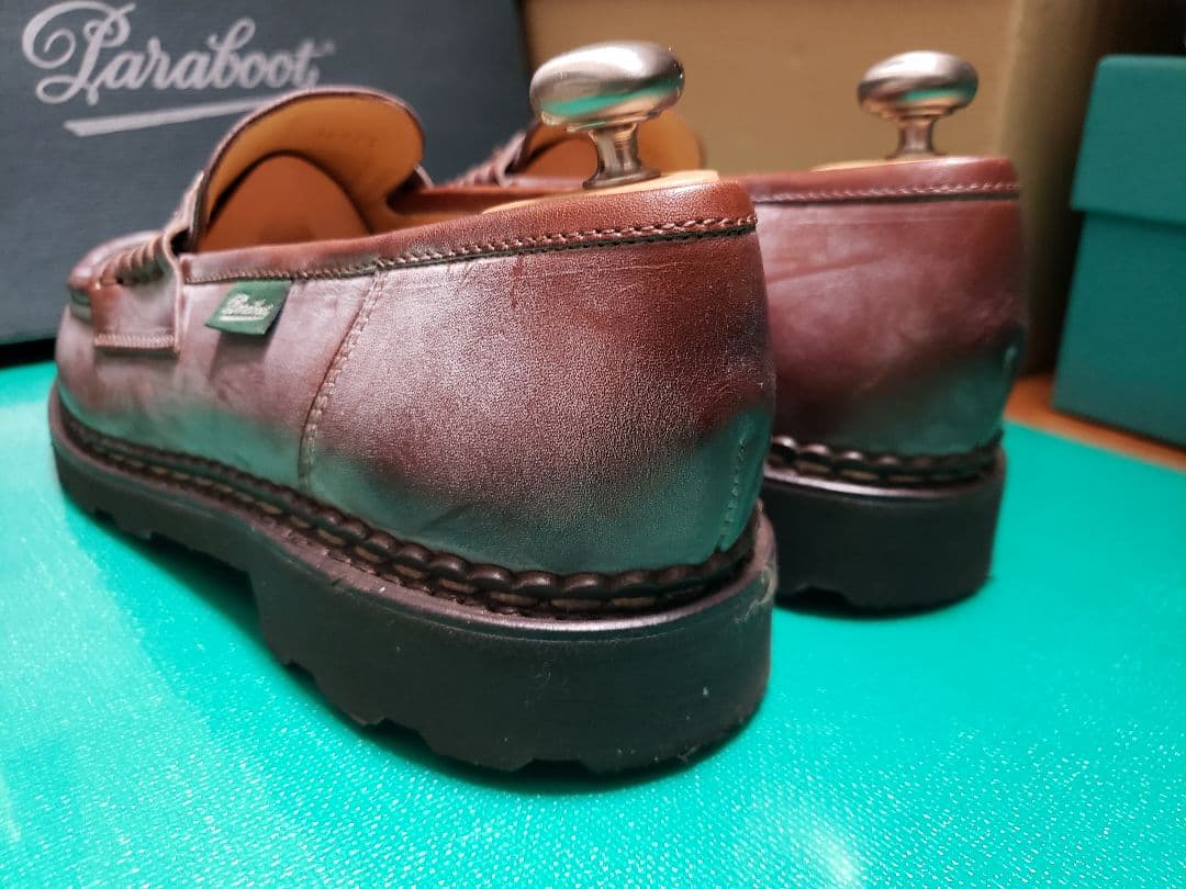 【極美品】Paraboot パラブーツ　Reims　ランス　マロン　7