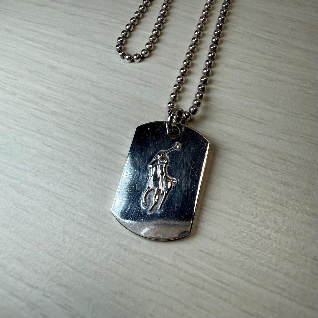 Ralph Lauren ドッグタグ ネックレス　silver925