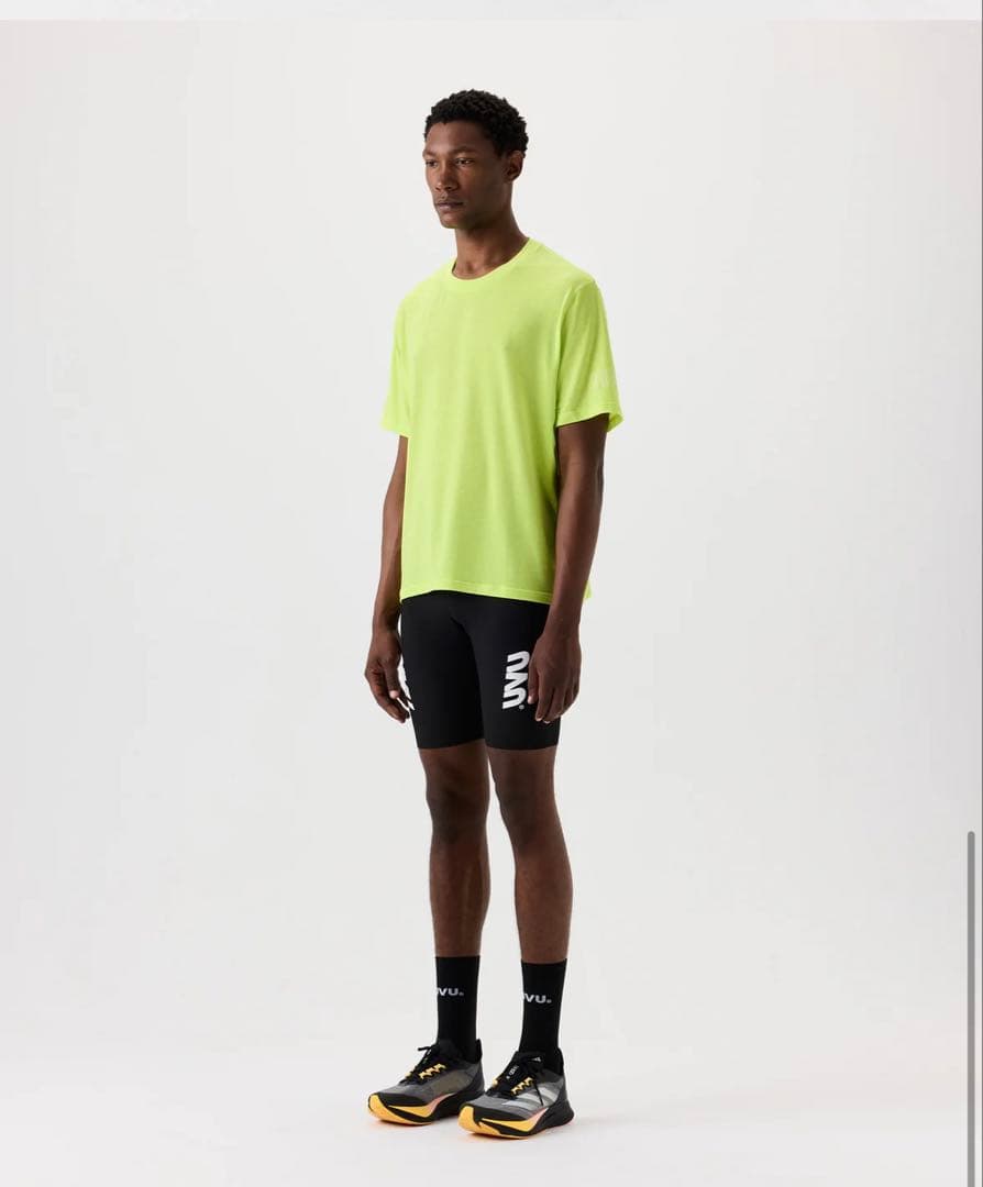 ウォーキング・ランニングウェア UVU CLUB HALF TIGHT 2.0 BLACK