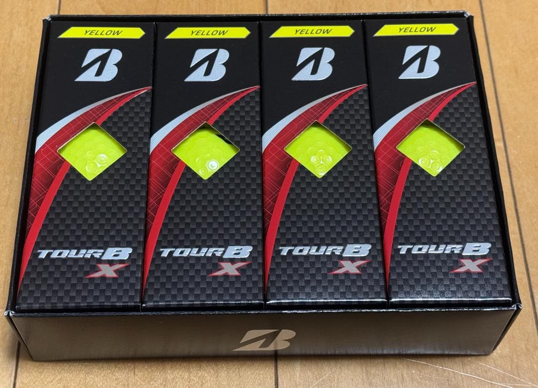 新品未使用　ブリヂストンゴルフボール　TOURBX 4ダースセット