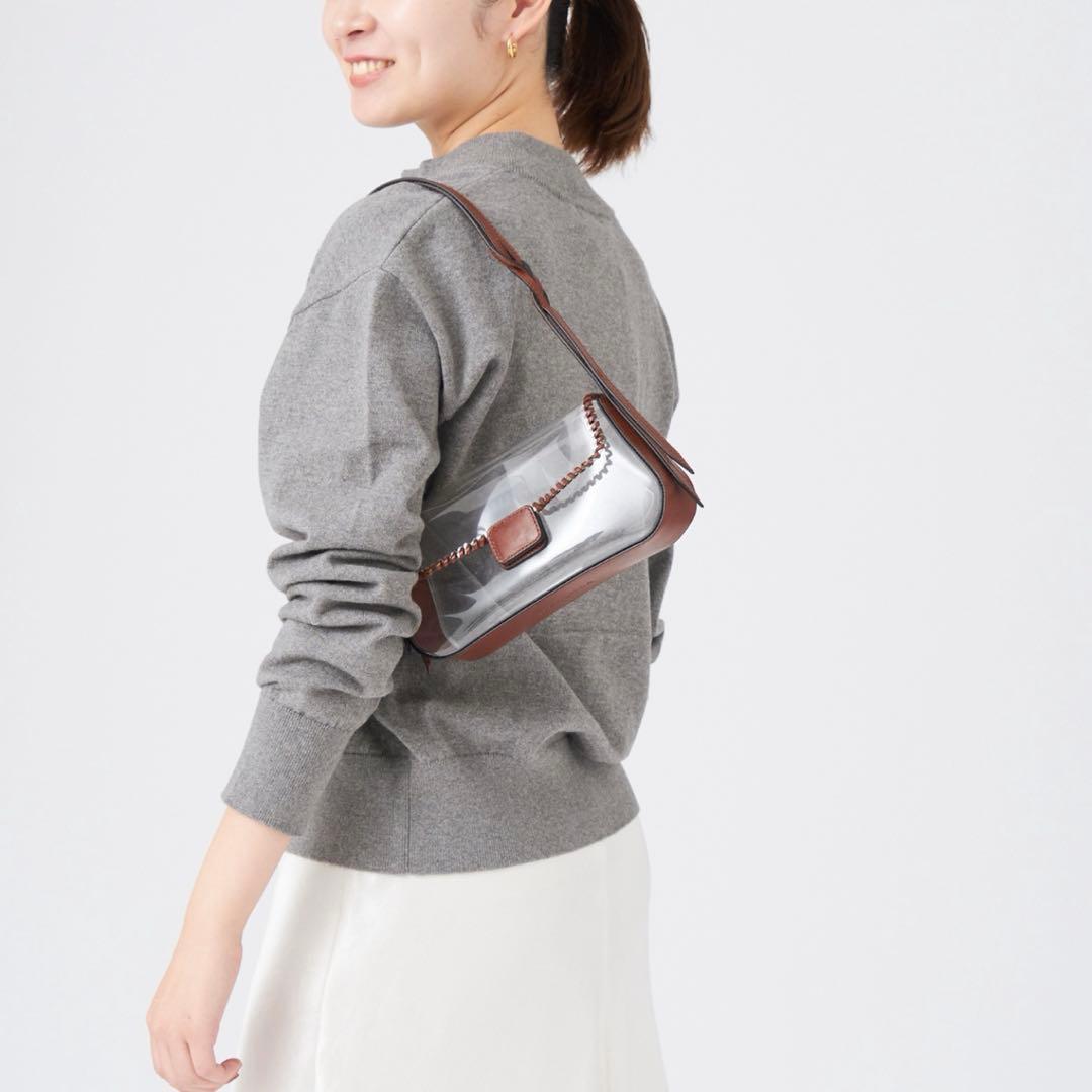 【極美品】イエナ金ボタンベーシックカーディガン IENA カシミア混 グレー
