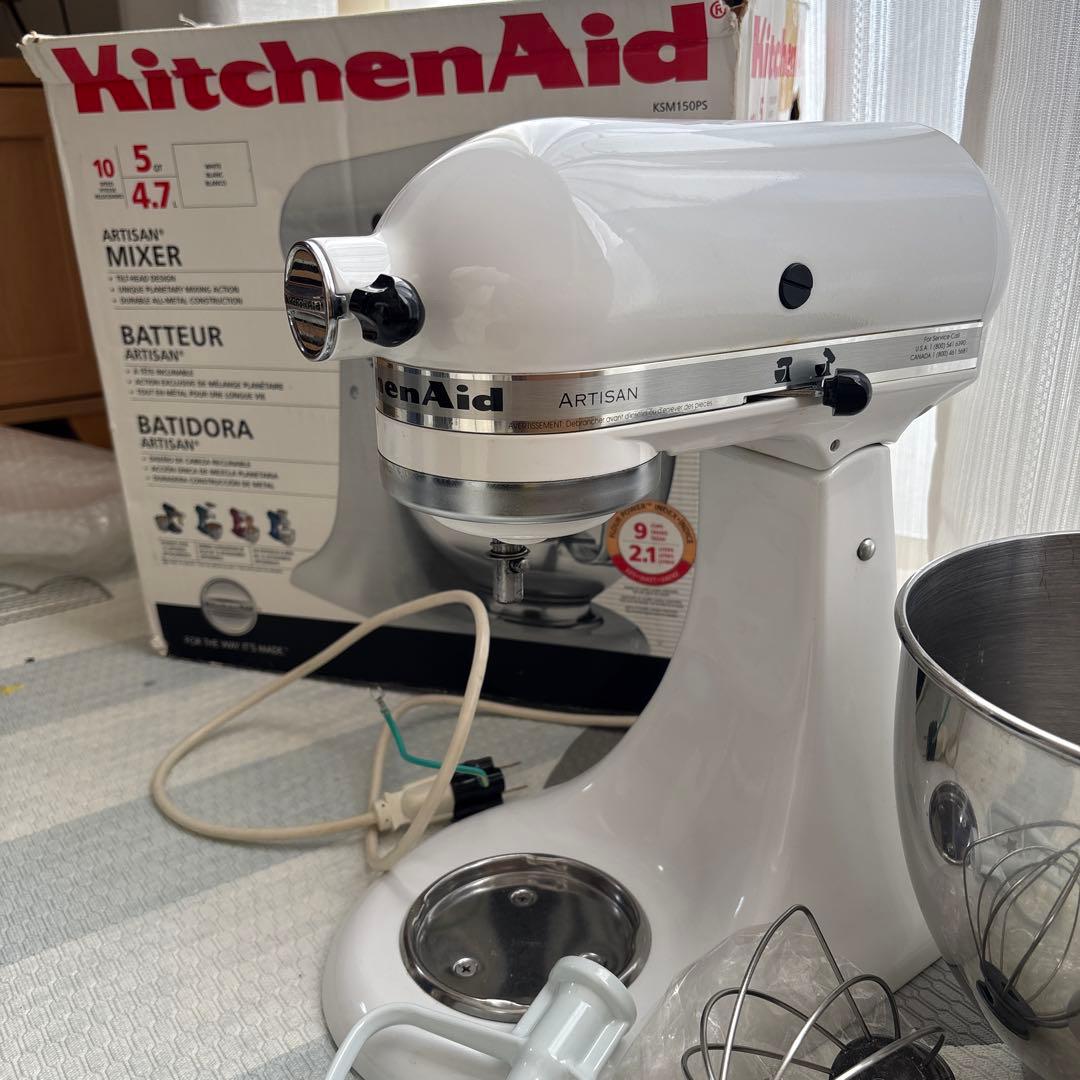KitchenAid Artisan Mixer ホワイト