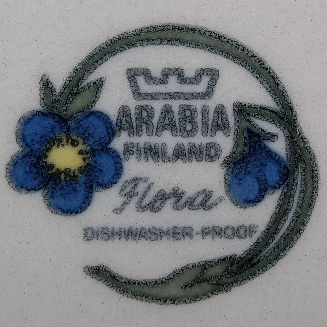 ARABIA Flora フローラ 24cmプレート 2点セット