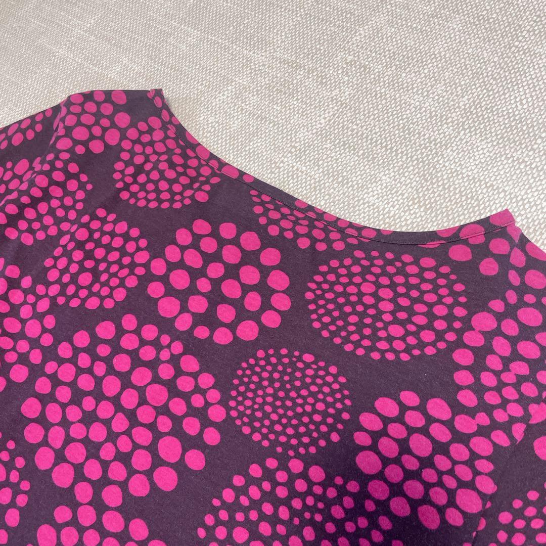 marimekko 長袖ワンピース　Ｌサイズ　希少