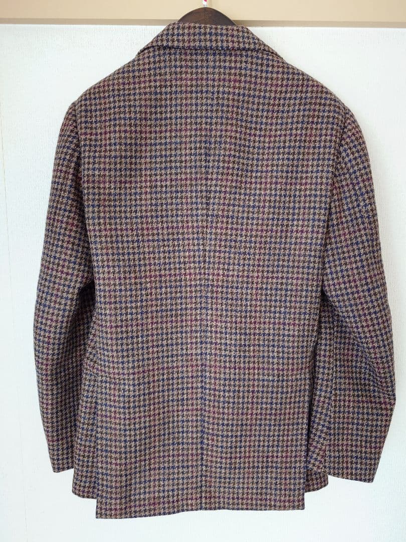 LARDINI easy ガンクラブチェックジャケット 44