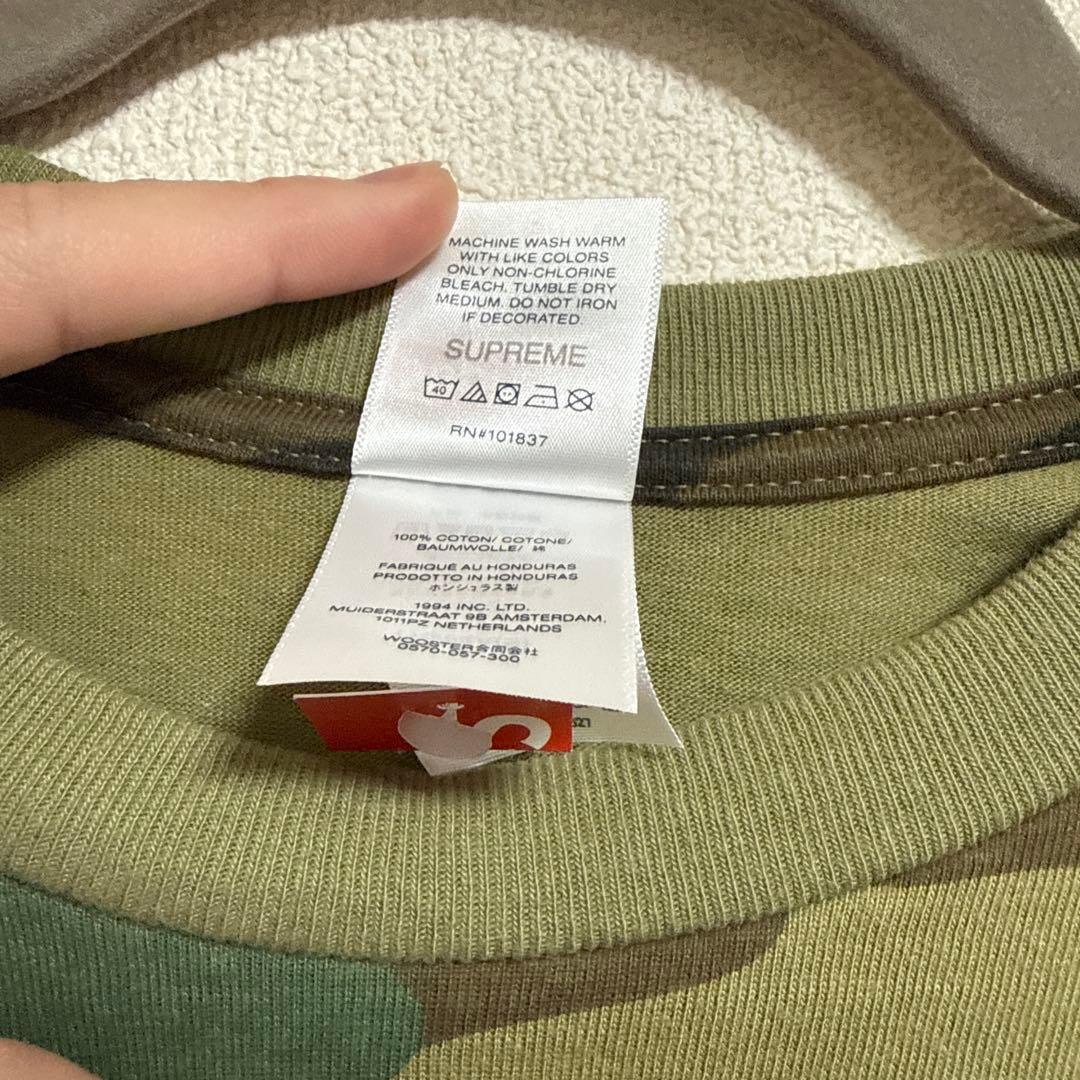 トップス Supreme Playboi Carti Tee Woodland Camo