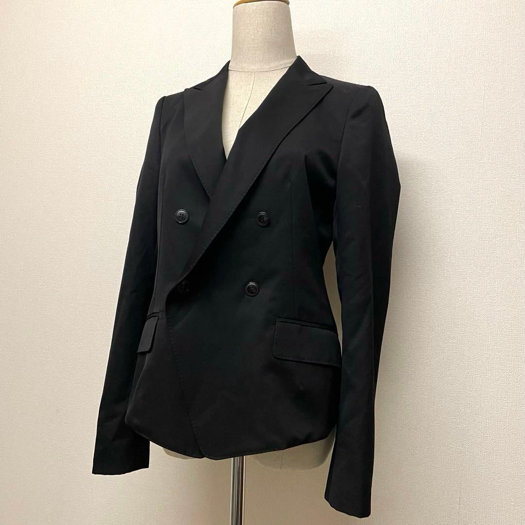 【美品】Deuxieme Classe 美シルエットWブレストジャケット