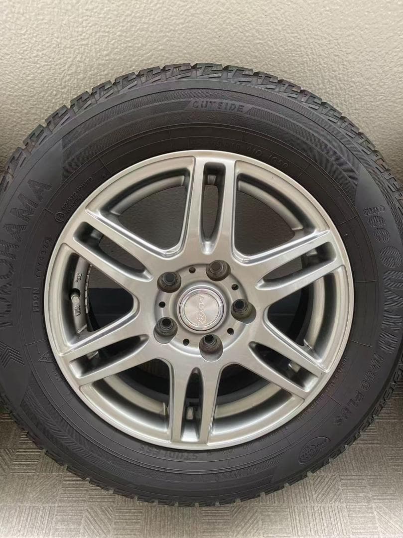 195/65R15　スタッドレスタイヤ　ホイールタイヤ　4本セット