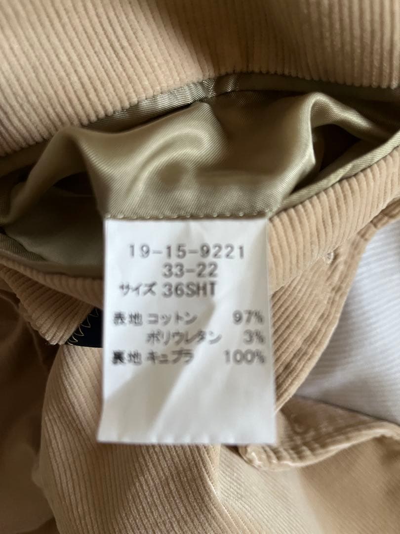 美品　Brooks Brothers コーデュロイ テーラードジャケット