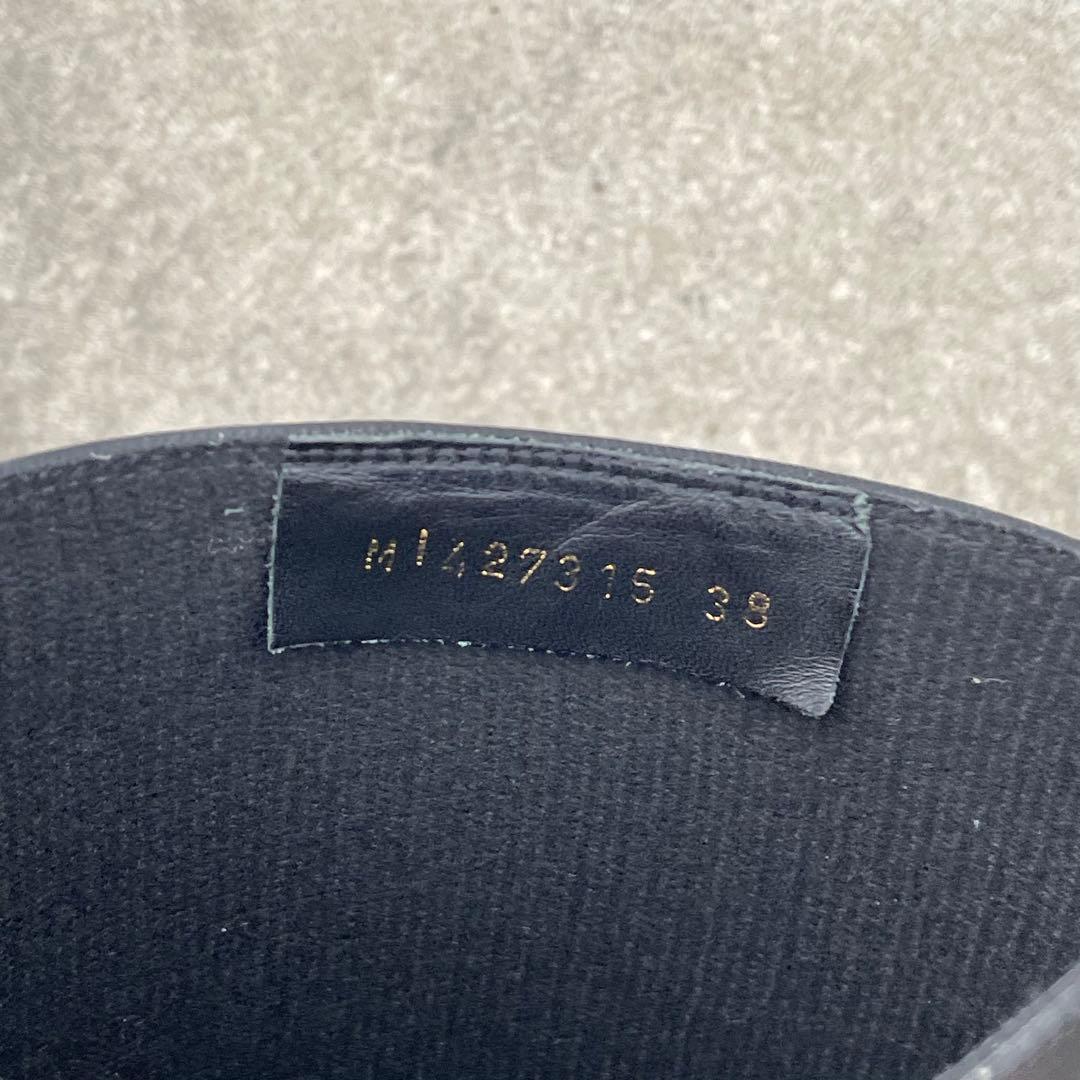 saint laurent y2k hedi期 ラバー レイン ブーツ レア