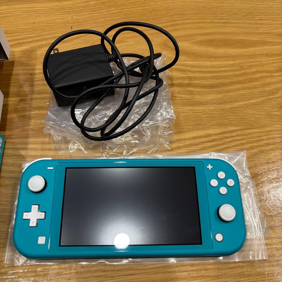 ジャンク　Nintendo Switch Lite ターコイズ 本体
