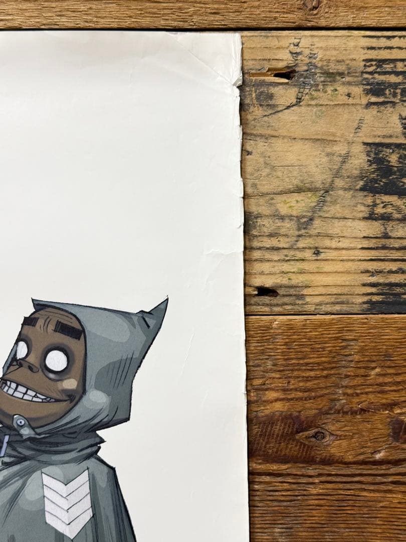 【非売品】　GORILLAS ゴリラズ　プロモーション B2ポスター　blur