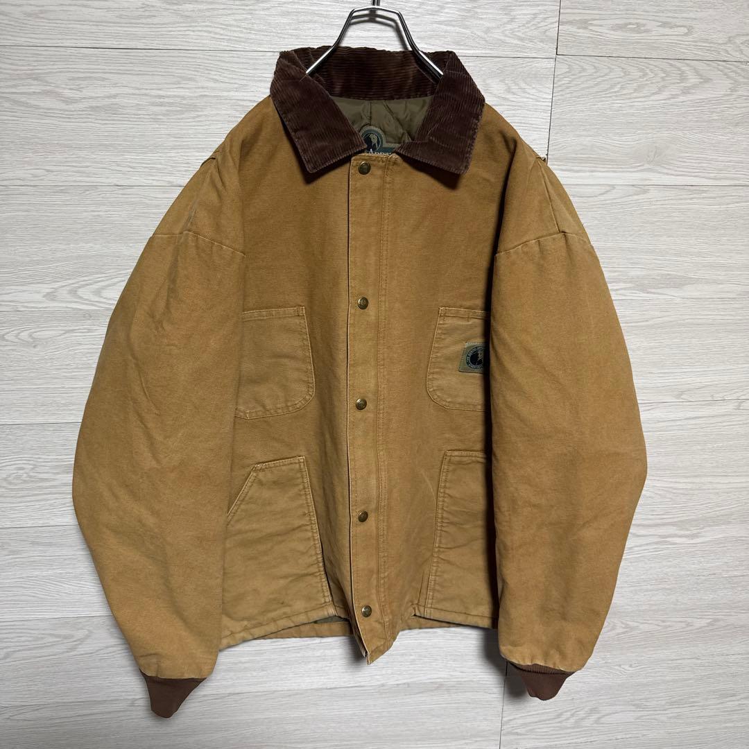 90s Berne Apparel ダックジャケット キルティング デトロイト
