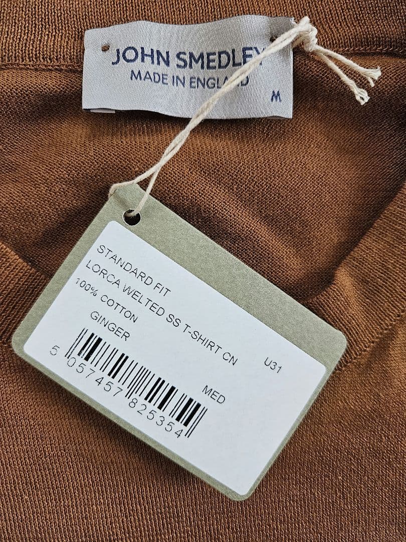 新品 John Smedley ジョンスメドレー ニット Tシャツ Mサイズ
