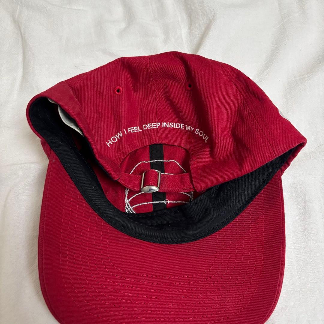 GADID ANONIEM JUDE RED キャップ