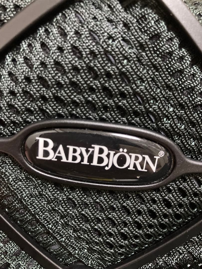 値下げ　BABYBJÖRN ベビーキャリアMINI ブラック　メッシュ