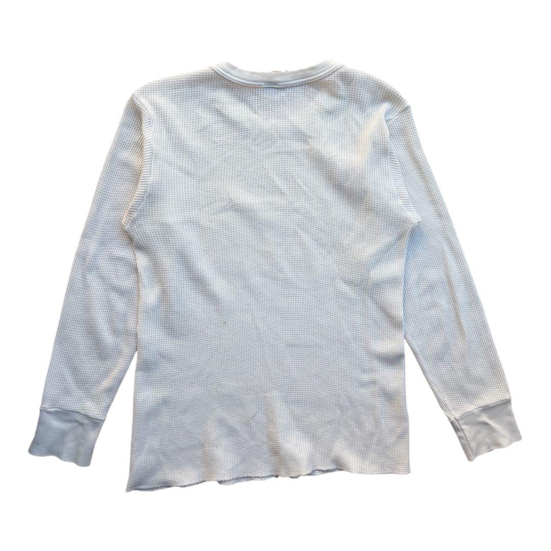 70s 80s hanes サーマル　usa製　L 白　ホワイト　vintage