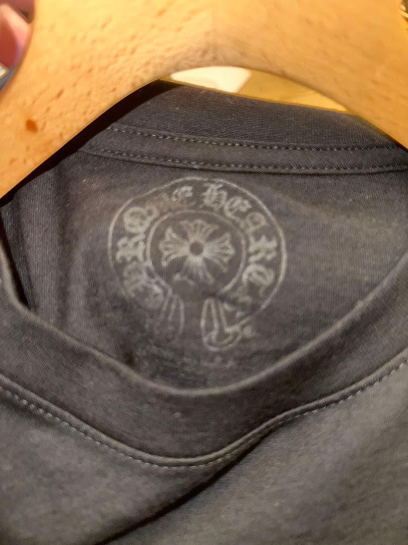 CHROME HEARTS ブラック/オレンジ Tシャツ