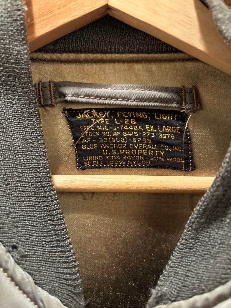 50s 初期　l2-b XL vintage オリジナル　値下げ不可