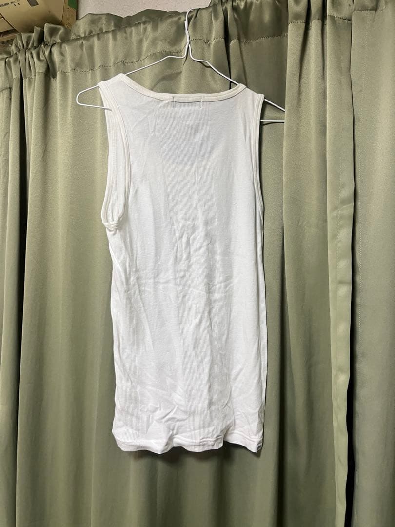 HYSTERIC GLAMOUR SKULL WOMANタンクトップ　ホワイト
