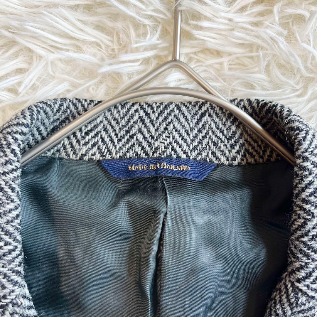 美品 BrooksBrothers ハリスツイード ヘリンボーンジャケット