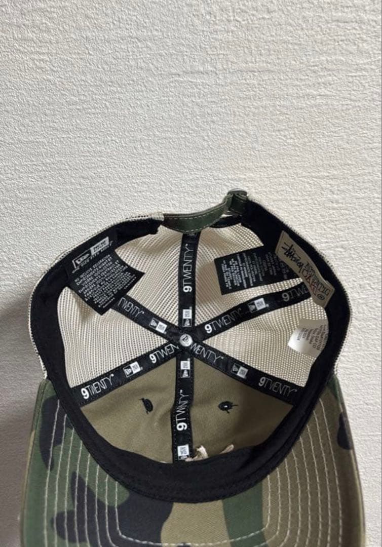 Stussy 迷彩 トラッカーキャップ 9TWENTY
