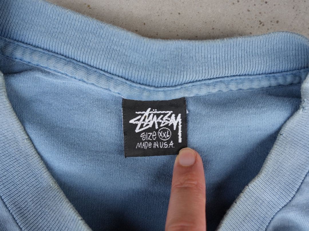 スペシャル　80’s~90’s old stussy 黒タグ　サーフ スカル