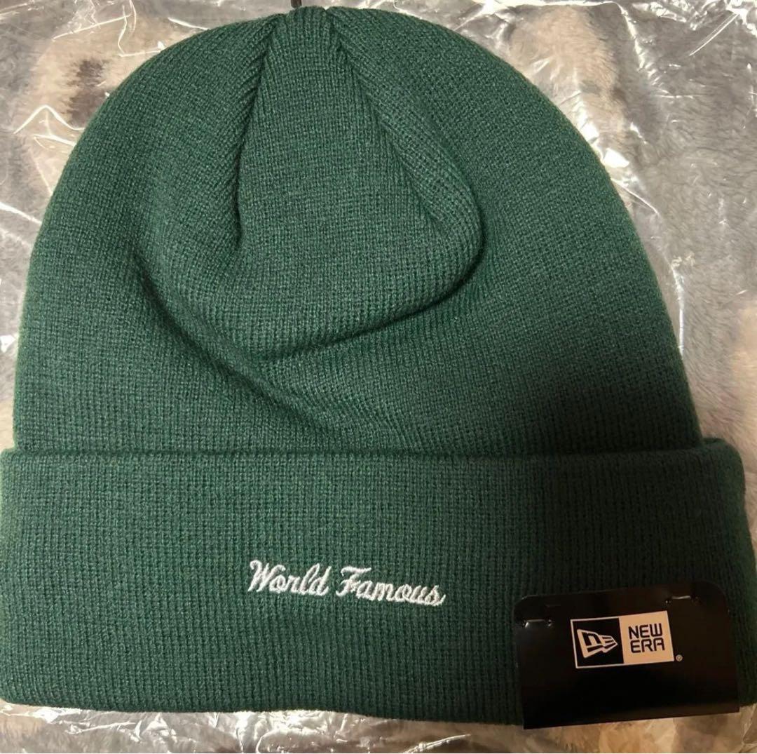 Supreme ニット帽 ダークグリーン 新品未使用