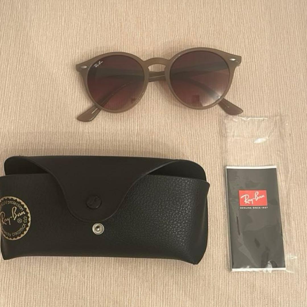Ray-Ban RB2180サングラス ポリッシュライトブラウン