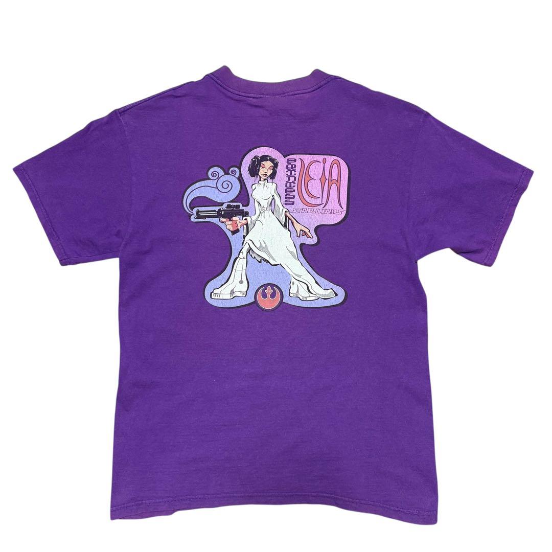 希少 90s Star Wars Princess Leia Tシャツ レイア姫