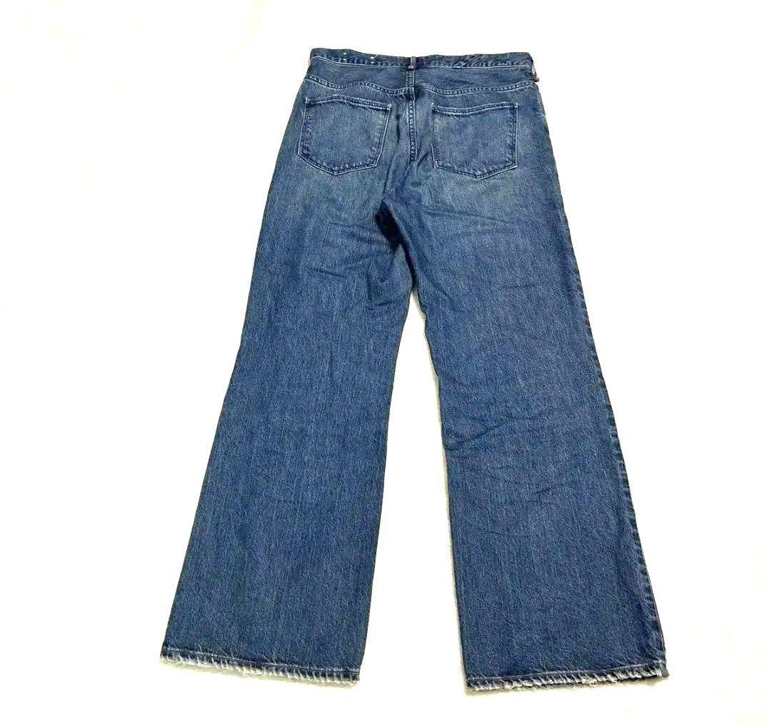 IENA アッパーハイツ　別注　THE TAYLOR ワイドフレアデニム　L
