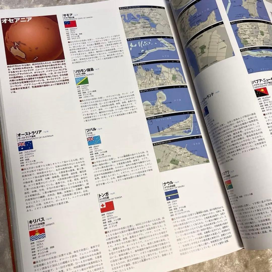 世界大地図【監修】正井泰夫　小学館